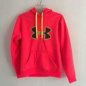 Neon pink water resistance sweatshirt